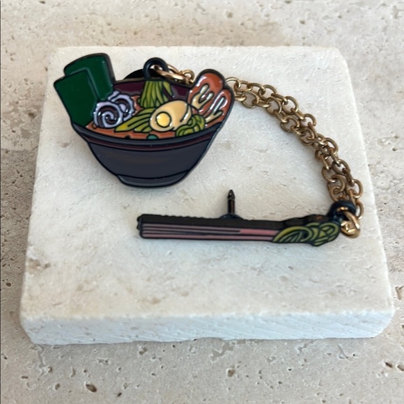 Anthropologie Jewelry - Anthropologie Brown and Green Brooches Intricate Feather Detailing